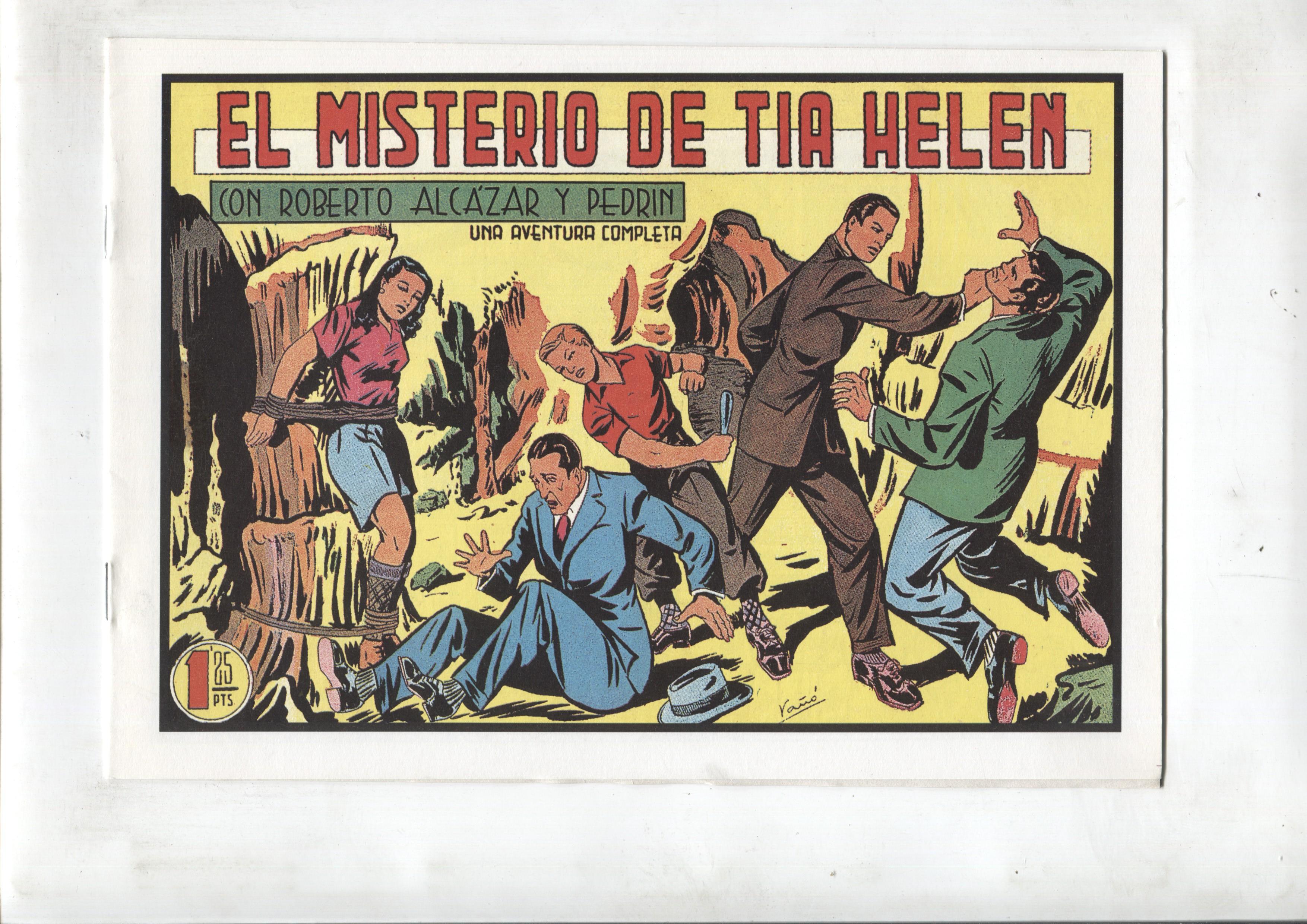 Facsimil: Roberto Alcazar y Pedrin numero 221: El misterio de tia Helen