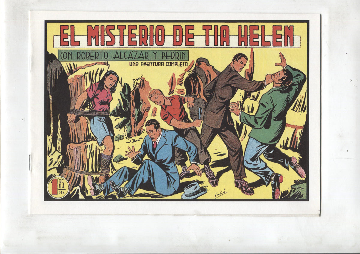 Facsimil: Roberto Alcazar y Pedrin numero 221: El misterio de tia Helen