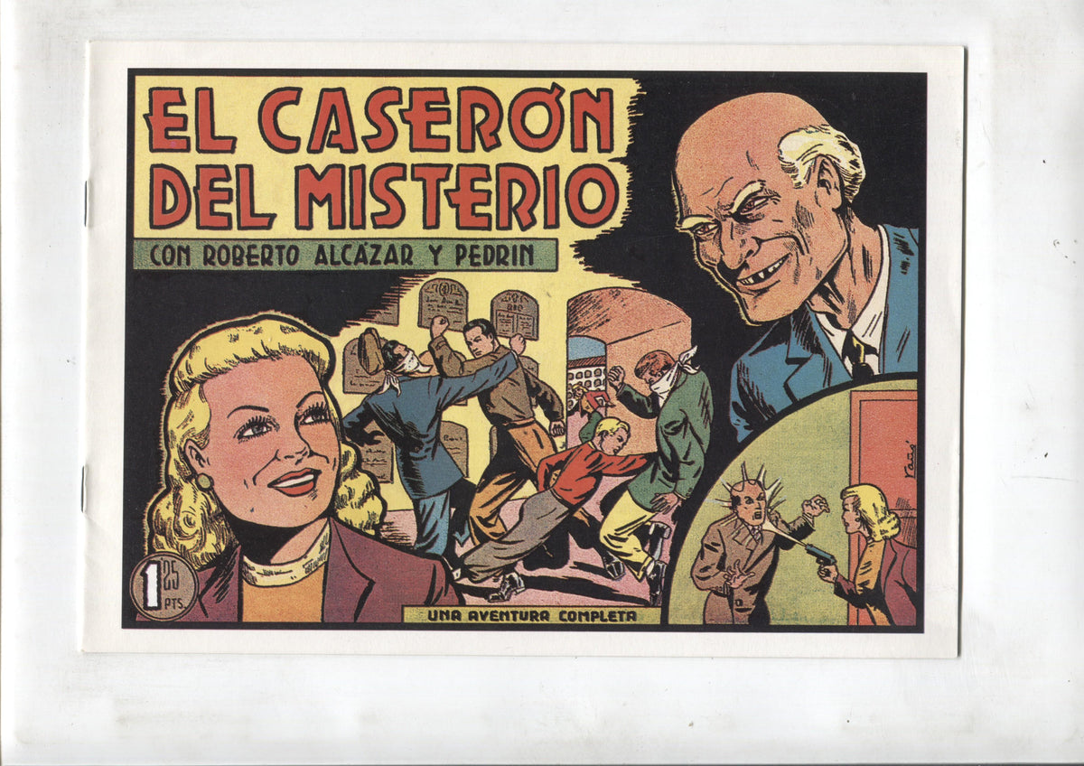 Facsimil: Roberto Alcazar y Pedrin numero 227: El caseron del misterio