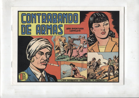 Facsimil: Roberto Alcazar y Pedrin numero 229: Contrabando de armas