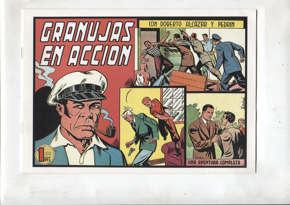 Facsimil: Roberto Alcazar y Pedrin numero 230: Granujas en accion