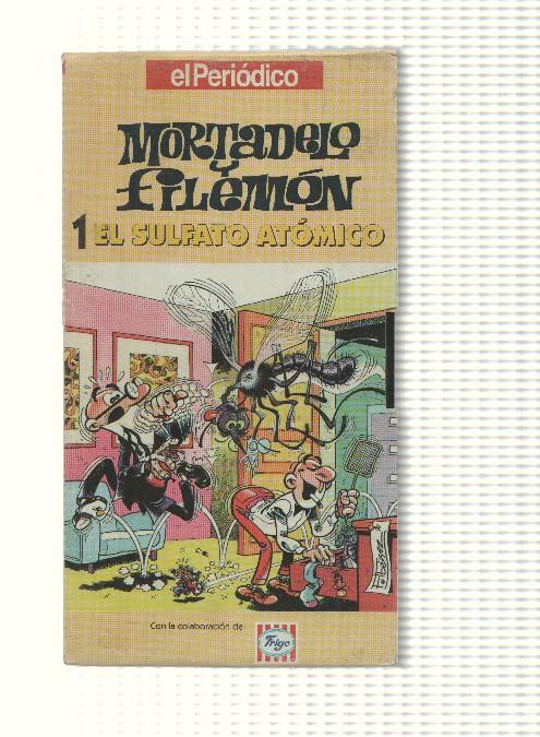 VHS, El Periodico num 01: Mortadelo y Filemon - El Sulfato Atomico. Con la colaboracion de Frigo 