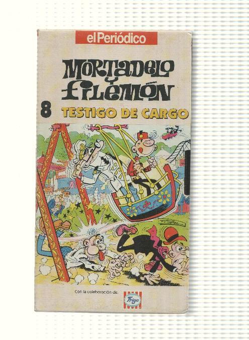 VHS, El Periodico num 08: Mortadelo y Filemon - Testigo de cargo. Con la colaboracion de Frigo 