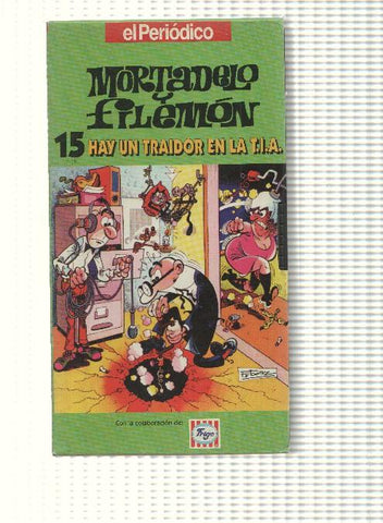 VHS, El Periodico num 15: Mortadelo y Filemon - Hay un traidor en la TIA. Con la colaboracion de Frigo 