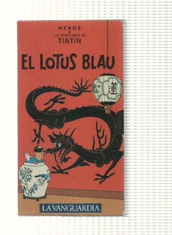 VHS La Vanguardia: num 13 - Les Aventures de Tintin. El Lotus blau. Herge
