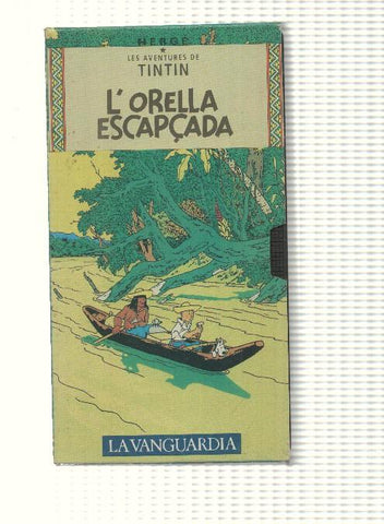VHS La Vanguardia: num 14 - Les Aventures de Tintin. Lorella escapçada. Herge
