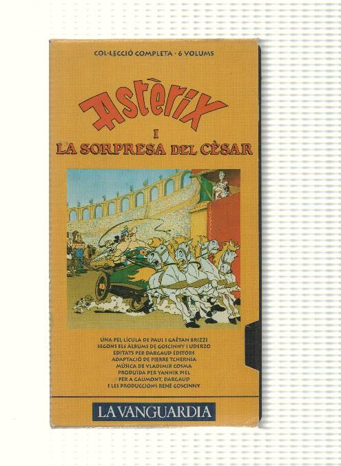 VHS La Vanguardia: num 4, Asterix i la sorpresa del Cesar. IVS