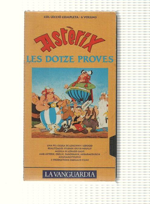 VHS La Vanguardia: num 1, Asterix. Les dotze proves. IVS