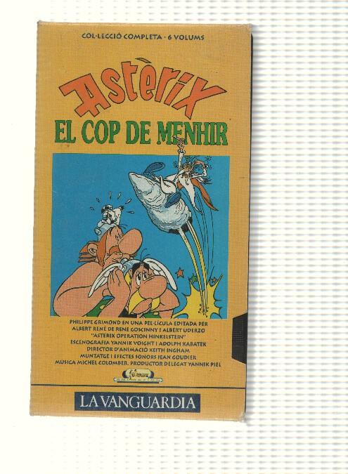 VHS La Vanguardia: num 6, Asterix. El cop de menhir. IVS