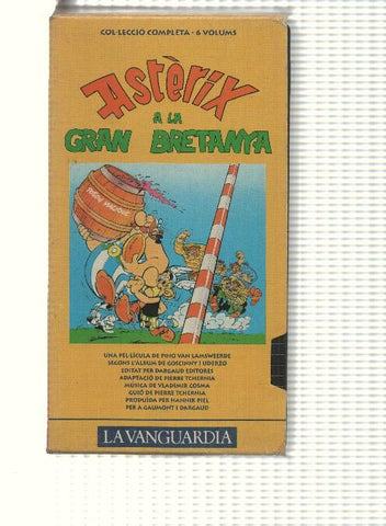 VHS La Vanguardia: num 6, Asterix a la Gran Bretanya. IVS