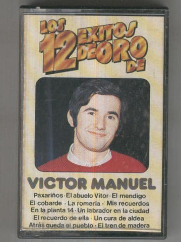 Cinta Casete: VICTOR MANUEL - Los 12 exitos de Oro de Victor Manuel (Perfil)