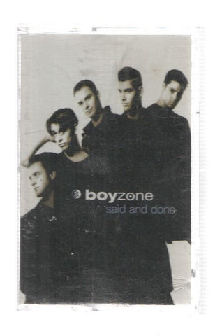 Cinta Cassette: BOYZONE - Said and Done (Poyldor 1995)