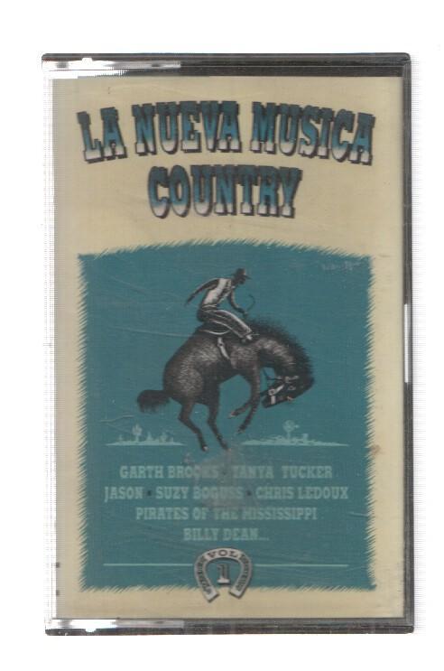 Cinta Cassette: LA NUEVA MUSICA COUNTRY - Recopilatorio / Volumen 1 (Hispa Vox 1992)