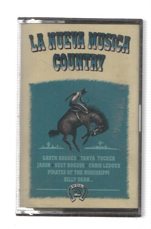 Cinta Cassette: LA NUEVA MUSICA COUNTRY - Recopilatorio / Volumen 2 (Hispa Vox 1992)