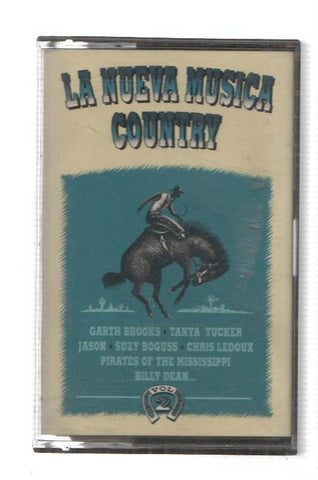 Cinta Cassette: LA NUEVA MUSICA COUNTRY - Recopilatorio / Volumen 2 (Hispa Vox 1992)