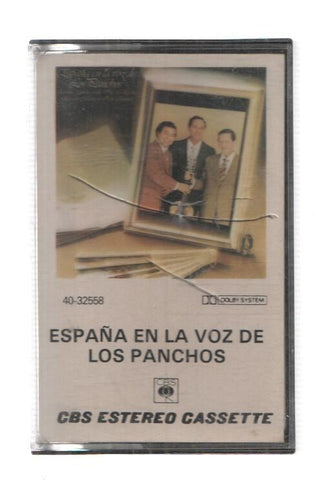 Cinta Casete: LOS PANCHOS - España en la Voz de Los Panchos (Hispa Vox 1991)
