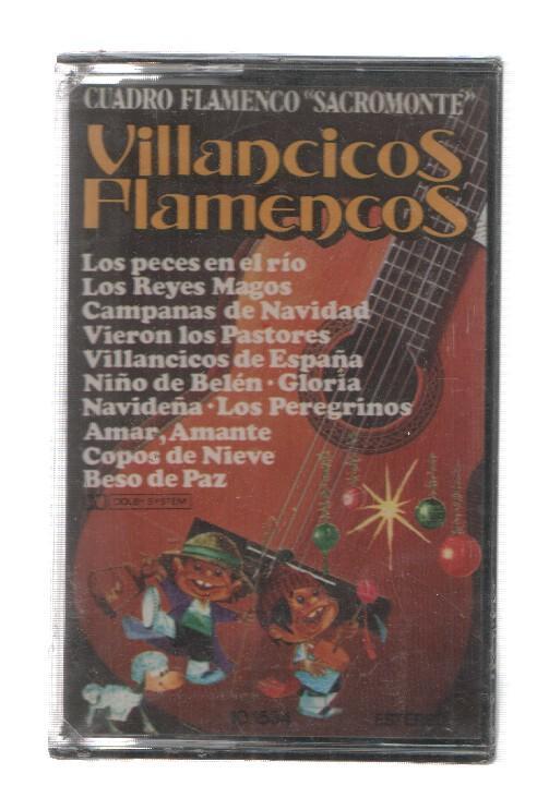 Cinta Casete: VILLANCICOS FLAMENCOS - Cuadro Flamenco Sacromonte (Doblon 1980)