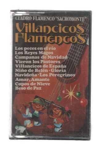 Cinta Casete: VILLANCICOS FLAMENCOS - Cuadro Flamenco Sacromonte (Doblon 1980)