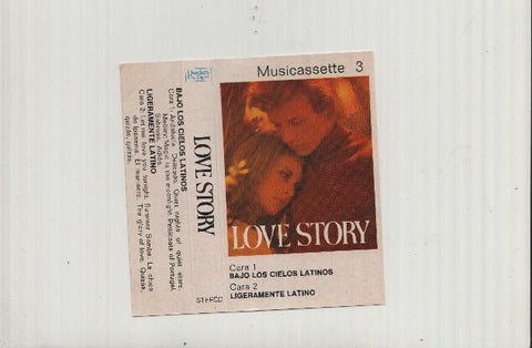 Caratula Casete: Musicassette Numero 3: LOVE STORY (Readers Digest)