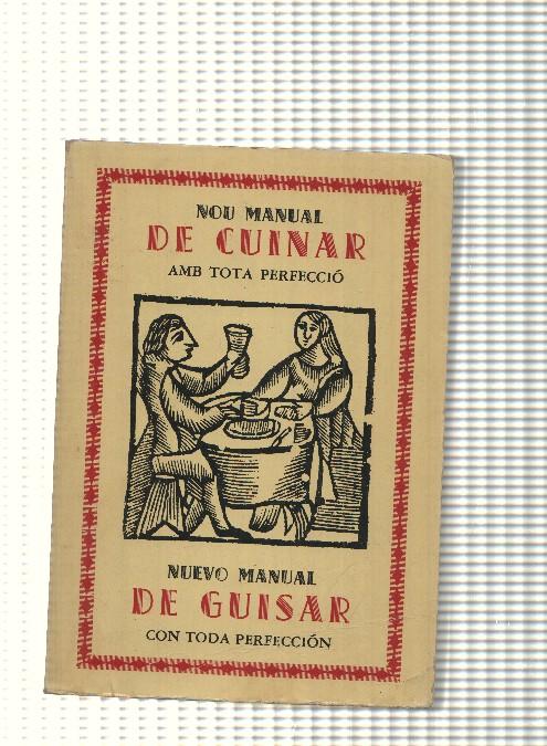 Nou Manual de cuinar amb tota perfeccio- Nuevo manual de guisar con toda perfeccion (Ed. Bilingue)