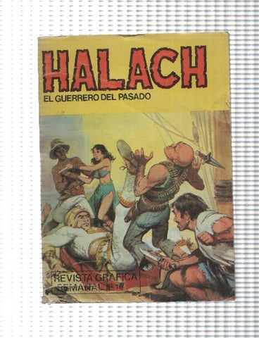 Revista Grafica: num 10, Halach. El guerrero del pasado - Triangulo mortal