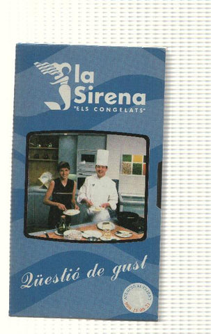 VHS: la Sirena (els congelats) 1 - Questio de gust. Receptes, consells i recomanacions mediques