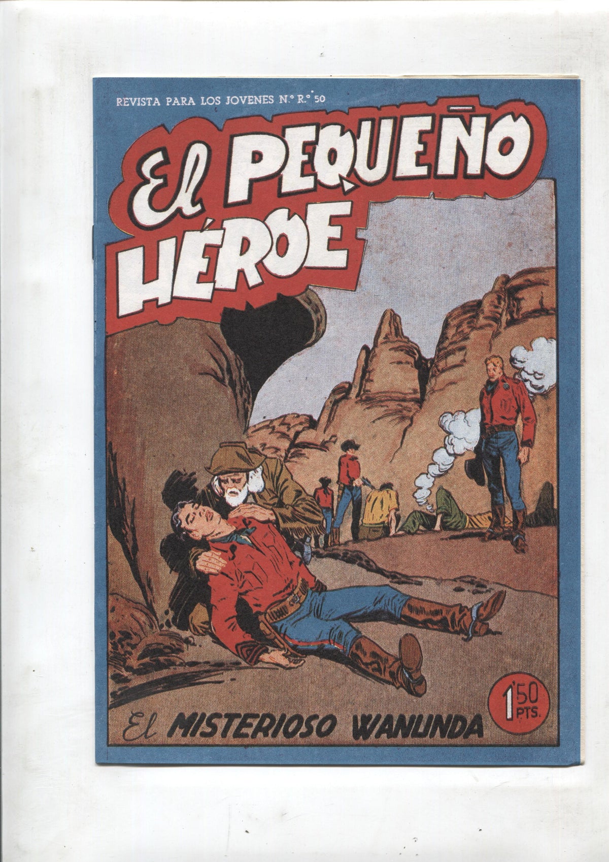Facsimil: El Pequeño Heroe numero 028: El misterioso Wanlinda