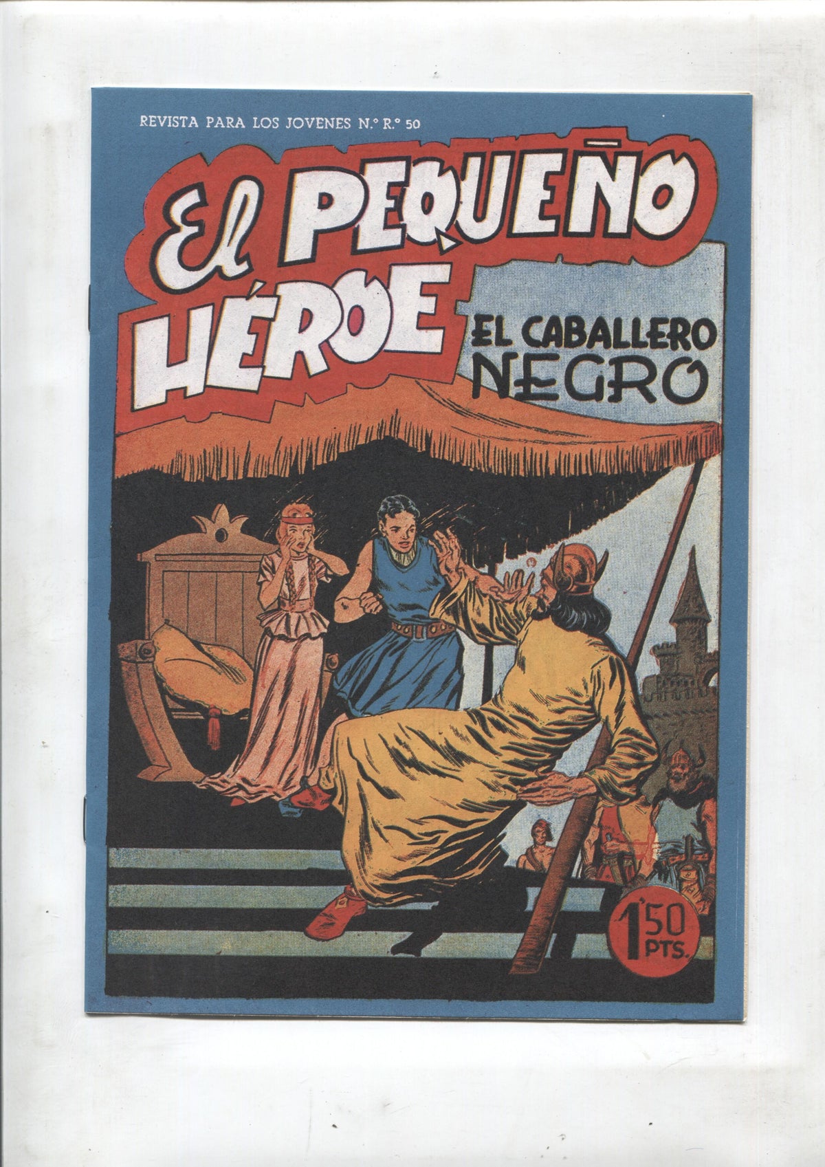 Facsimil: El Pequeño Heroe numero 037: El caballero negro