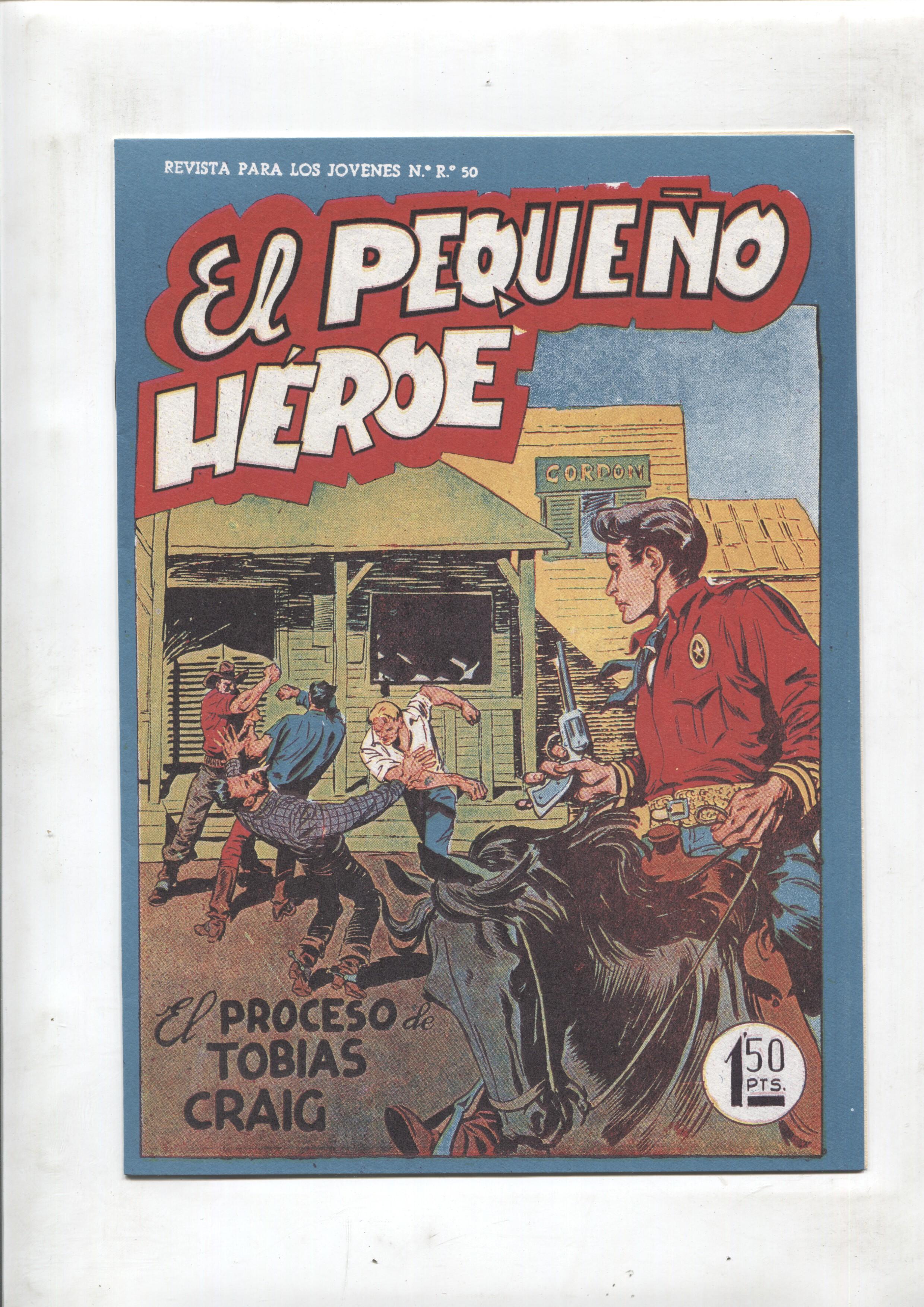 Facsimil: El Pequeño Heroe numero 046: El proceso de Tobias Craig