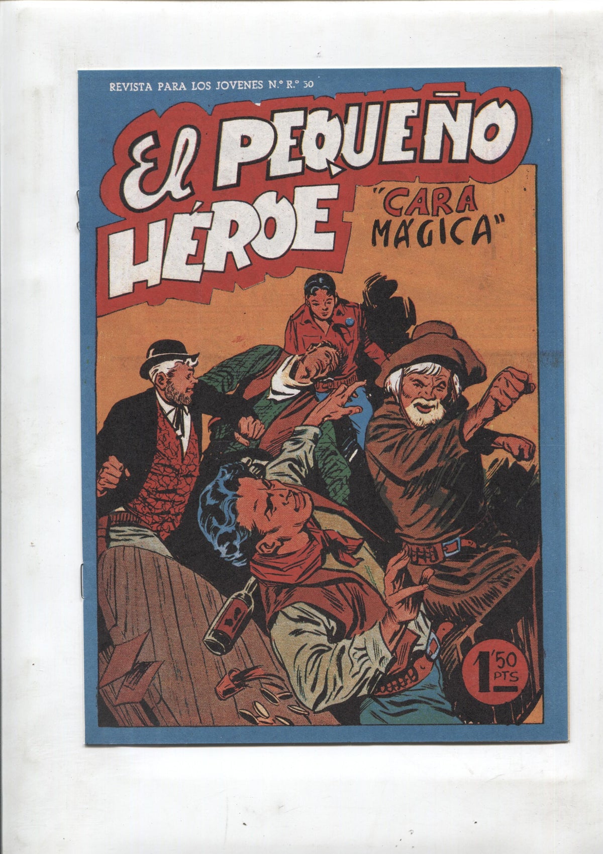 Facsimil: El Pequeño Heroe numero 049: Cara magica