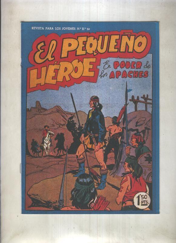 Facsimil: El Pequeño Heroe numero 051: En poder de los apaches