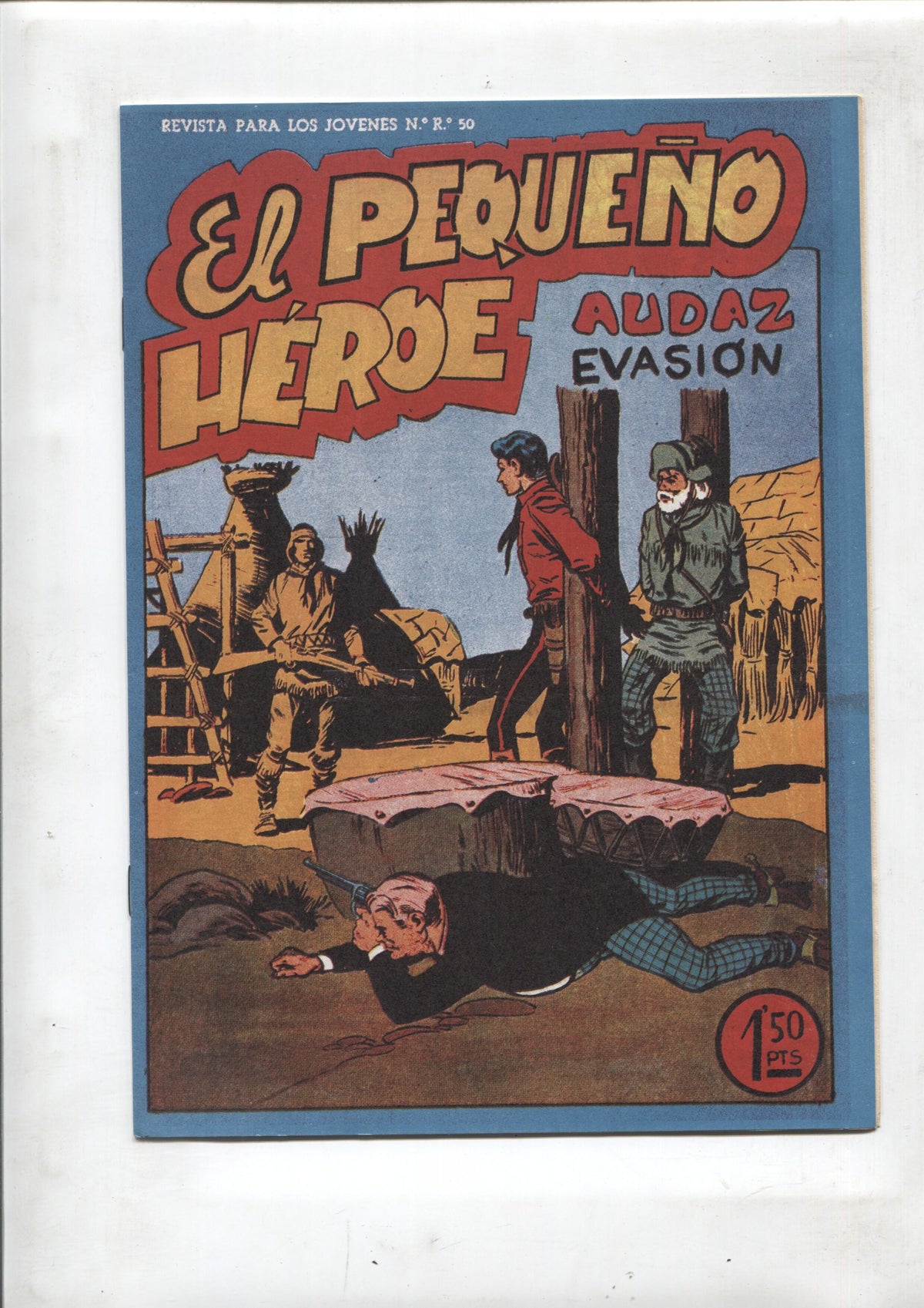 Facsimil: El Pequeño Heroe numero 052: Audaz evasion