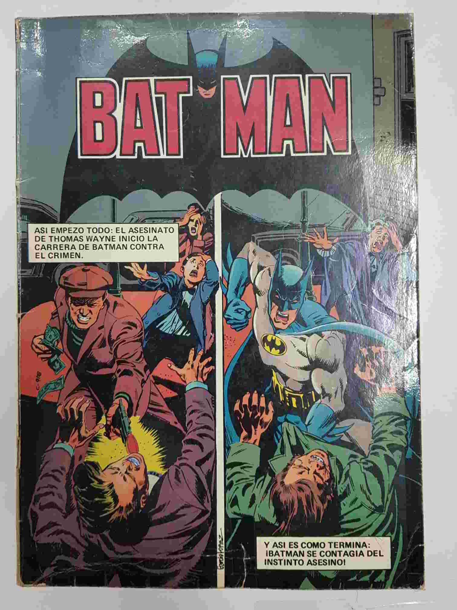 Comic, Album Batman num 07. La maldicion del callejon de la muerte