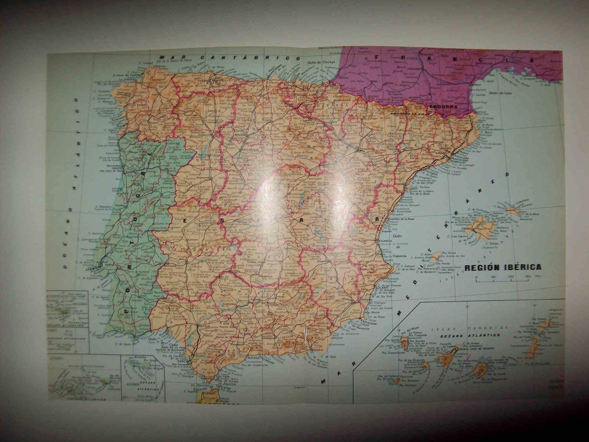 LAMINA 10939: Mapa de la Peninla Iberica