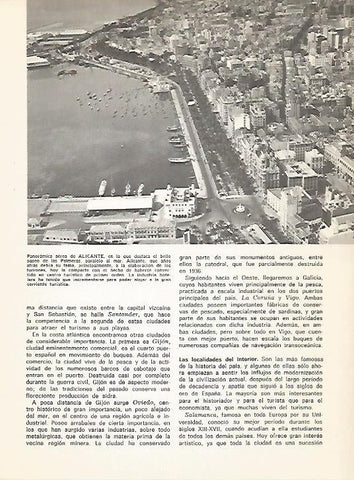 LAMINA 10945: Vista aerea de Alicante