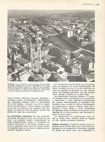 LAMINA 10947: Vista aerea de Burgos