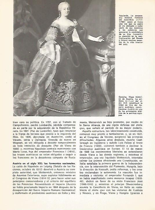 LAMINA 10965: Maria Teresa de Austria