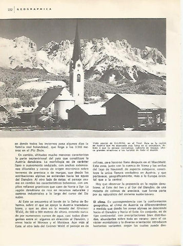 LAMINA 10973: Vista de Ellmau Austria