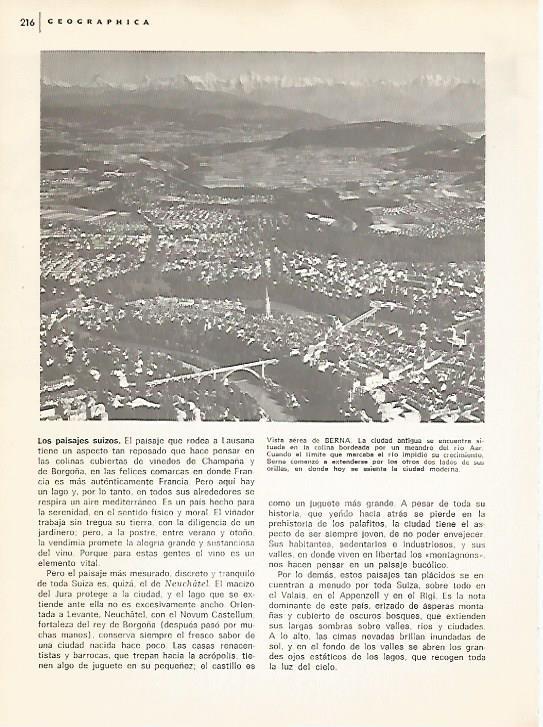 LAMINA 10975: Vista aerea de Berna Suiza
