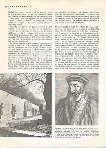 LAMINA 10980: Monumento a la Reforma en Gibebra y retrato de Calvino