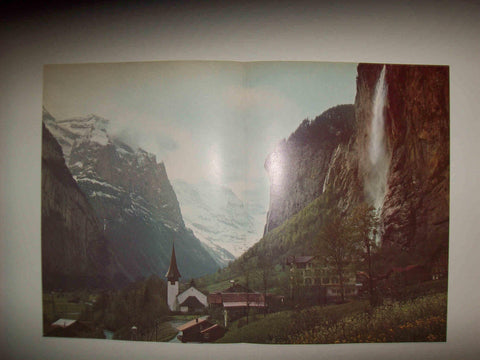 LAMINA 10986: Lauterbrunnen Suiza