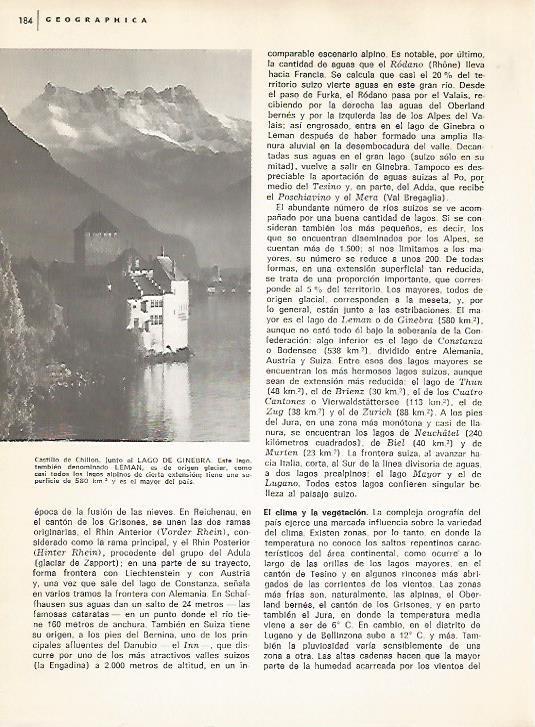 LAMINA 10989: Castillo de Chillon Suiza