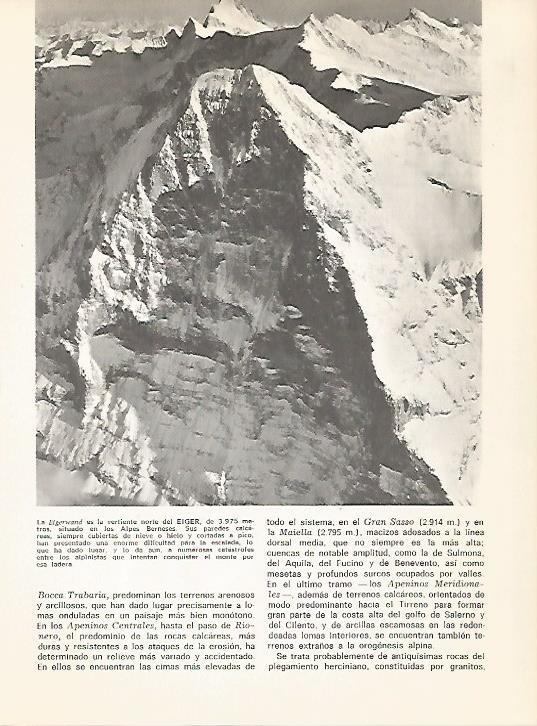 LAMINA 10994: La Eigerwand en la vertiente norte del Eiger