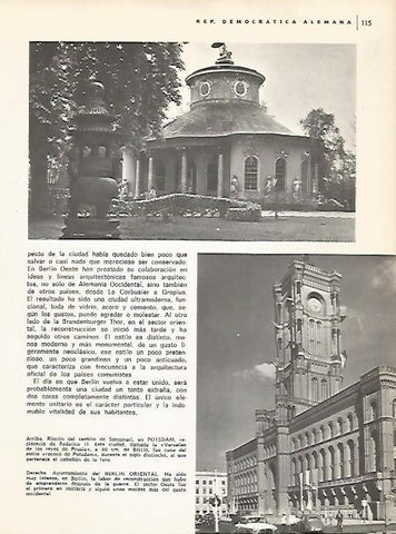 LAMINA 11001: Vista de Postdam y de Berlin