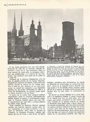 LAMINA 11002: La Markiplatz de Halle Alemania