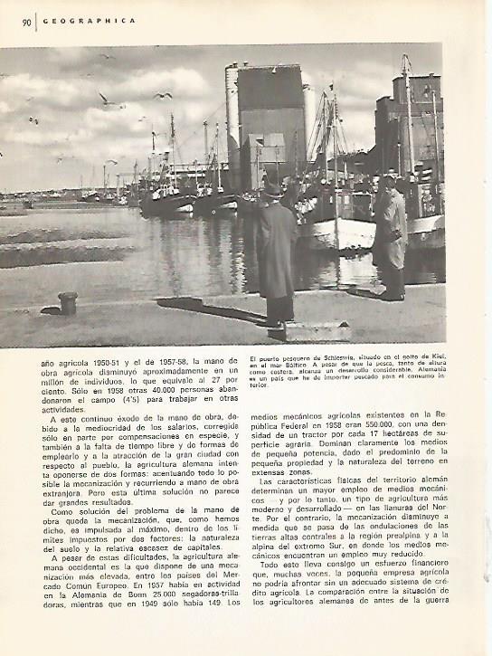 LAMINA 11008: Puerto de Schleswig Alemania