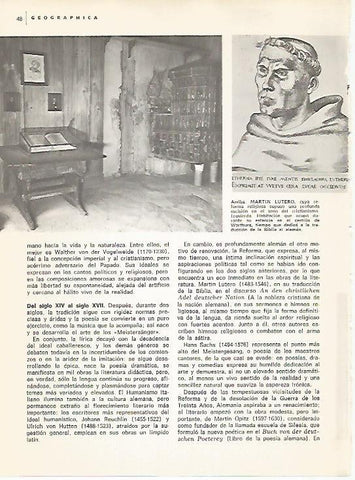LAMINA 11019: Retrato de M. Lutero y su estancia en el castillo de Wartburg