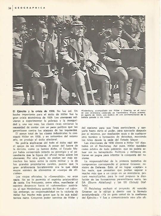 LAMINA 11021: Hitler Goering y Hindenburg