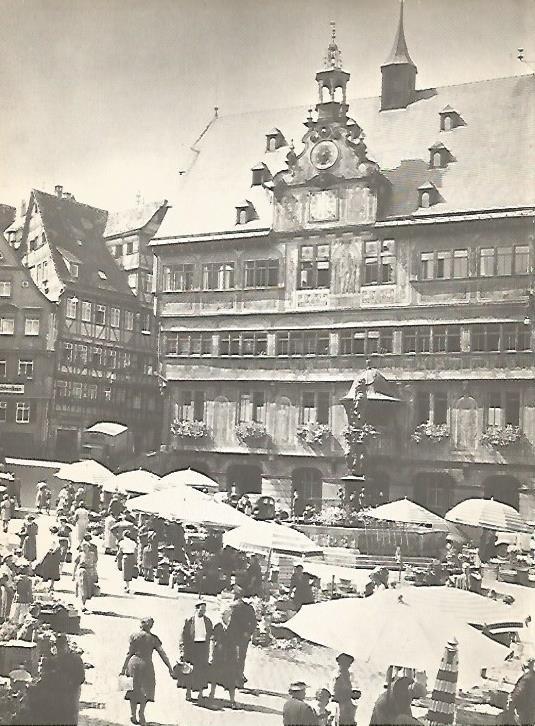LAMINA 11029: Ayuntamiento de Tubingen Alemania