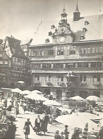 LAMINA 11029: Ayuntamiento de Tubingen Alemania